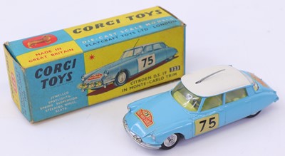 Lot 1205 - Corgi Toys No. 323 Citroen DS19 in Monte Carlo...
