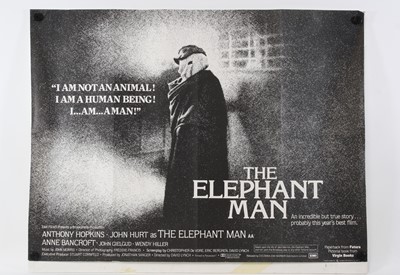 Lot 1047 - The Elephant Man, 1980, UK quad film poster,...