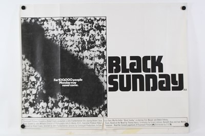 Lot 1049 - Black Sunday, 1977, UK quad poster starring...