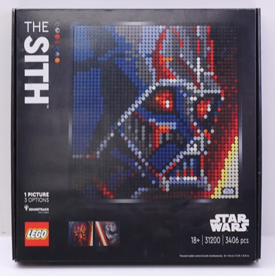 Lot 1626 - Lego Star Wars The Sith Art set No. 31200,...
