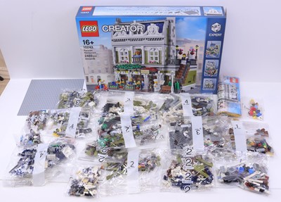Lot 2 - Lego Creator No. 10243 Parisian Restaurant,...