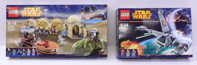 Lot 12 - Lego Disney Star Wars group of two sets, to...