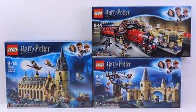 Lot 15 - Lego Harry Potter Wizarding World group of...