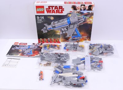 Lot 27 - Lego Disney Star Wars No. 75188 Resistance...