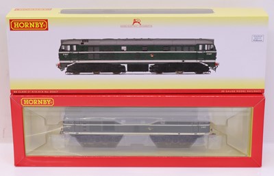 Lot 523 - Hornby 00 Gauge Class 31 in BR green, running...