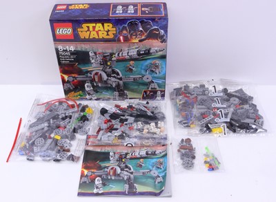 Lot 45 - Lego Disney Star Wars No. 75045 Republic AV-7...