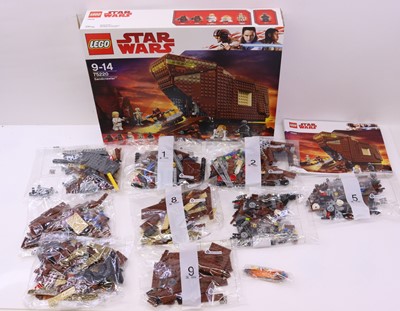 Lot 49 - Lego Disney Star Wars No. 75220 Sandcrawler,...