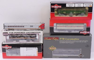 Lot 802 - Six HO gauge locos to include a Proto 1000...