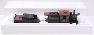 Lot 47 - A Piko G Gauge 45mm American 0-6-0 camel back...