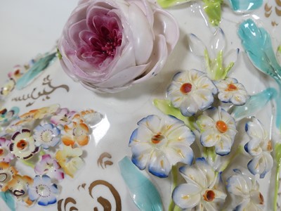 Lot 5 - A 19th century Coalport Colebrookdale vase and...