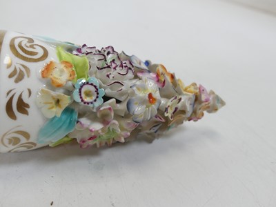 Lot 5 - A 19th century Coalport Colebrookdale vase and...