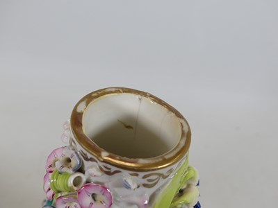 Lot 5 - A 19th century Coalport Colebrookdale vase and...