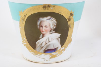 Lot 5 - A 19th century Coalport Colebrookdale vase and...