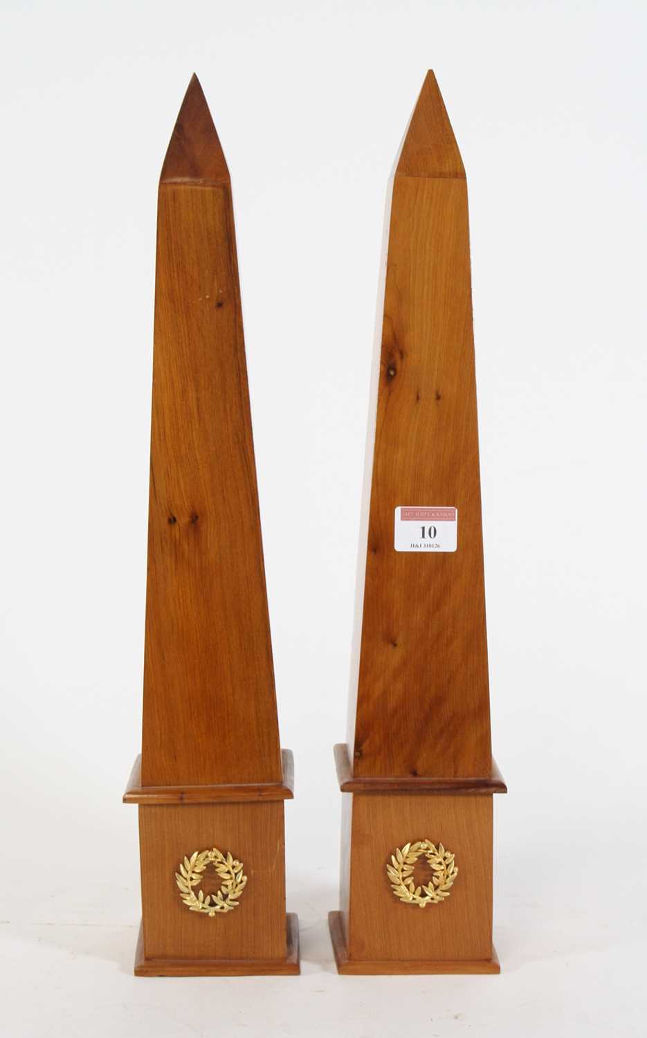 Lot 10 - A pair of contemporary gilt metal mounted...