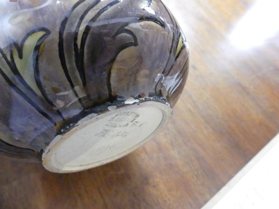Lot 13 - A pair of Doulton Lambeth stoneware vases,...