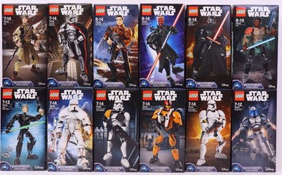Lot 62 - Lego Disney group of 12 buildable figures to...