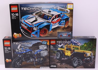 Lot 74 - Lego Technic group of three sets to include No....