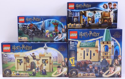 Lot 82 - Lego Harry Potter Wizarding World group of...