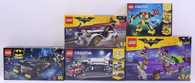 Lot 83 - Lego collection of mostly Batman-related sets...