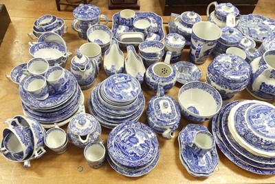 Lot 85 - An extensive collection of Spode transfer...