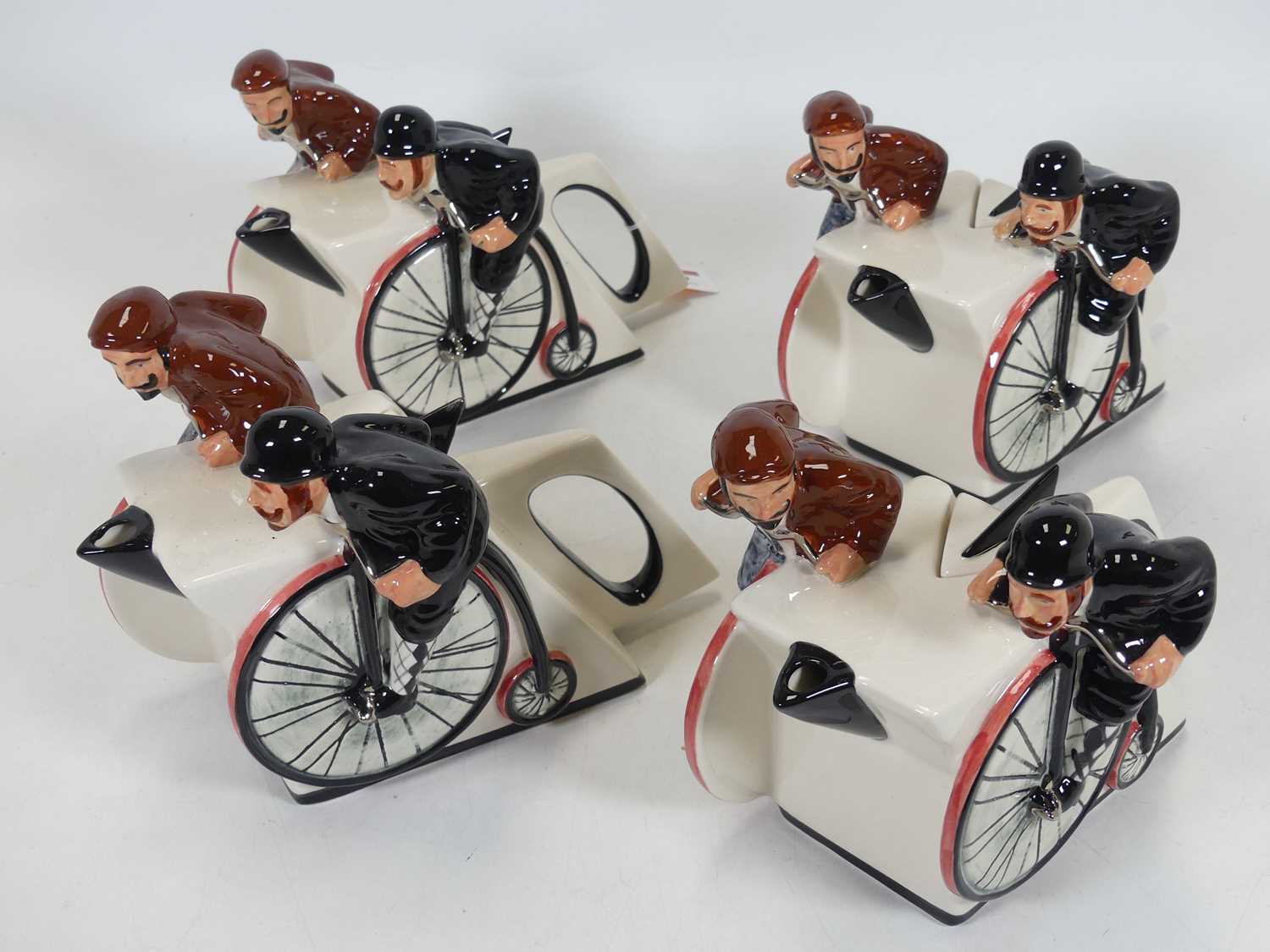 Lot 89 - Four Gary Seymour limited edition teapots...