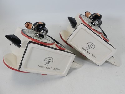 Lot 89 - Four Gary Seymour limited edition teapots...