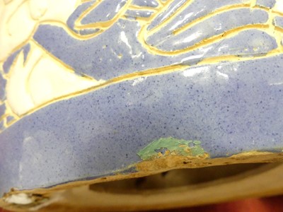 Lot 80 - A contemporary Chinese pottery garden seat,...
