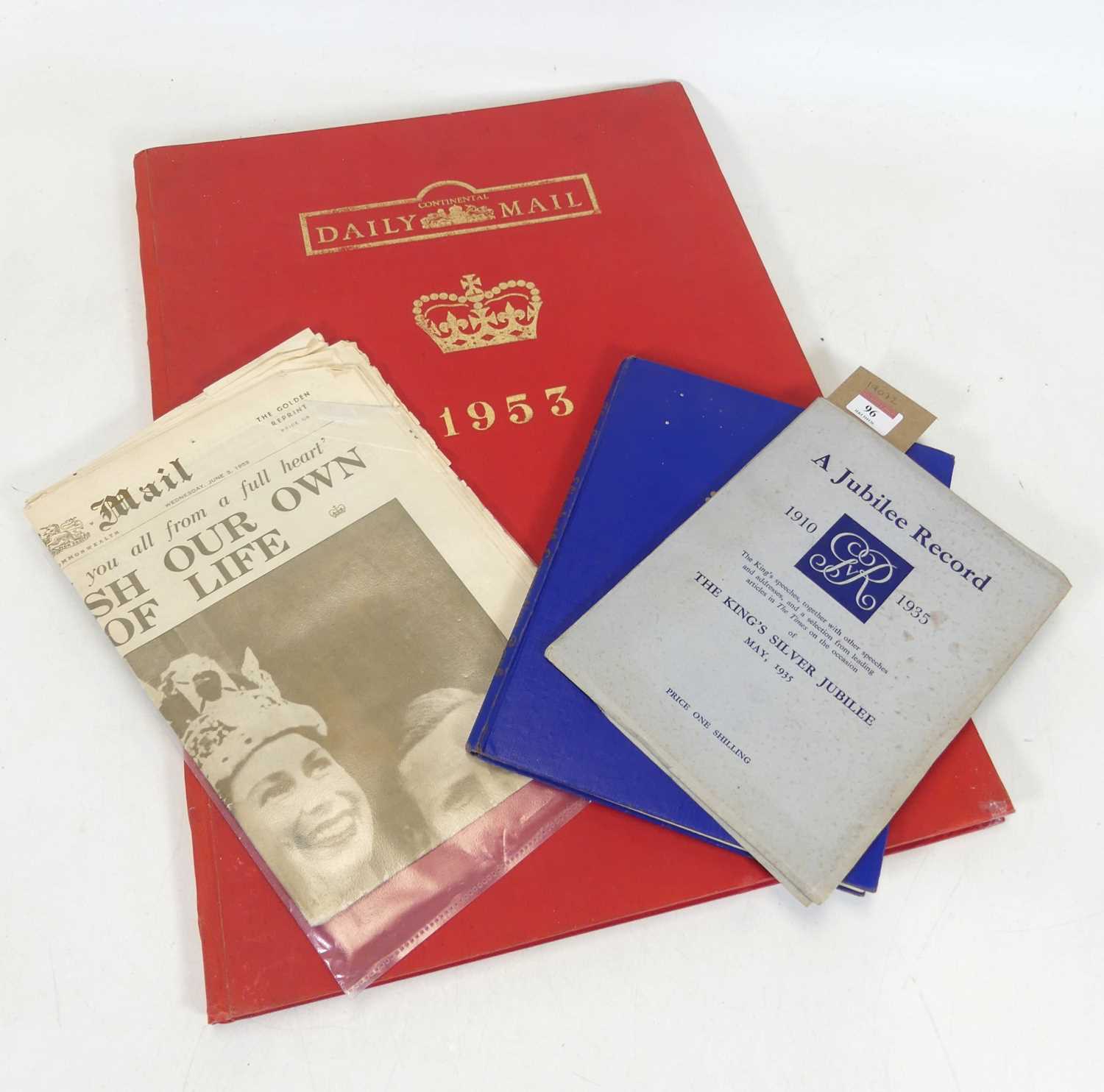 Lot 96 - A collection of Royal ephemera, to include a...