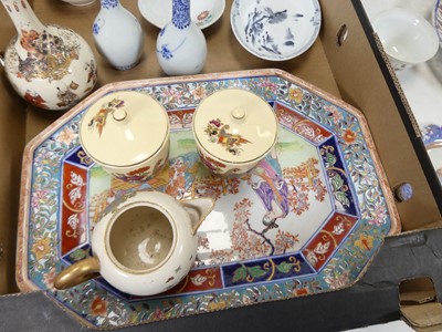 Lot 133 - A collection of Japanese ceramics, to include...
