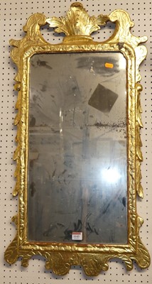 Lot 1143 - An 18th century and later gilt decorated wall...