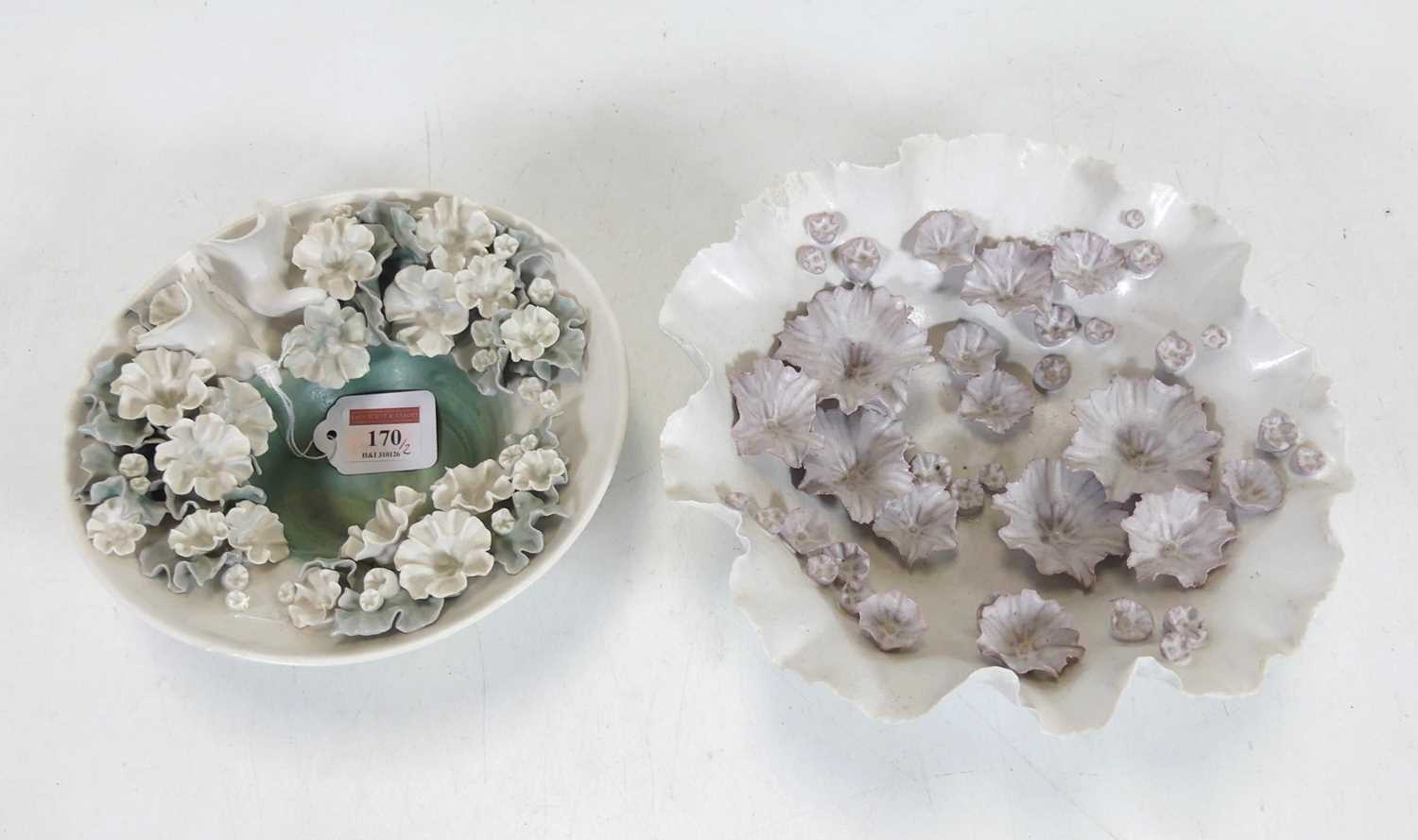 Lot 170 - A Chessell Pottery bowl, typically floral...