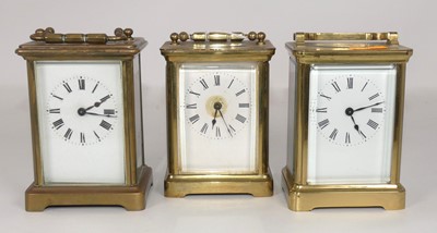 Lot 291 - A mid-20th century lacquered brass cased...