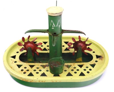Lot 486 - Doll & Co Tinplate model of a water pump with...