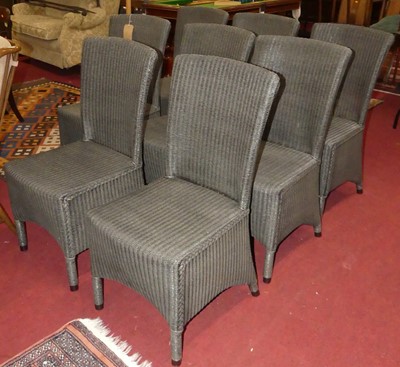 Lot 1277 - A set of eight Neptune 'Havana' wicker...