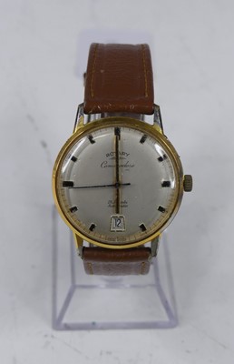 Lot 392 - A gent's Rotary Commodore gilt metal cased...