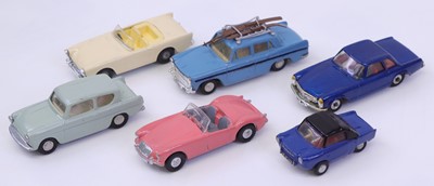 Lot 333 - Triang Spot On Models repainted diecast group,...