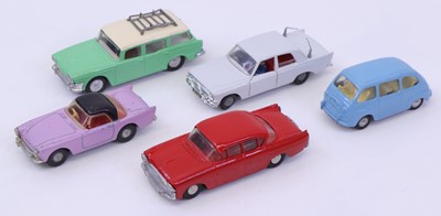 Lot 332 - Triang Spot On Models repainted diecast group,...