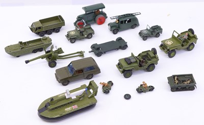 Lot 303 - Tray of mixed play worn and repainted Dinky...