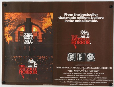 Lot 1063 - The Amityville Horror, 1979, UK quad poster,...