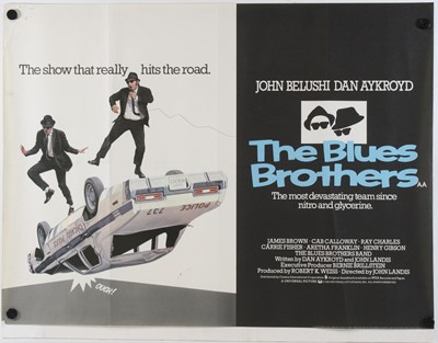 Lot 1064 - The Blues Brothers, 1980, UK quad poster,...
