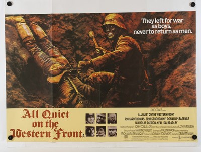 Lot 1065 - All Quiet on the Western Front, 1979, UK quad...