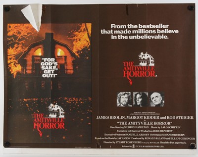 Lot 1066 - The Amityville Horror, 1979, UK quad poster,...