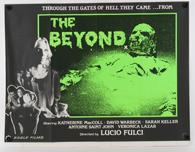 Lot 1071 - The Beyond, 1981, UK quad film poster,...