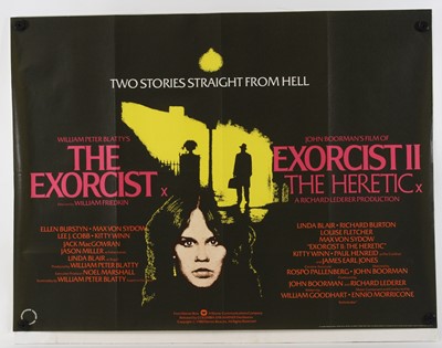 Lot 1073 - The Exorcist/The Exorcist II: The Heretic,...