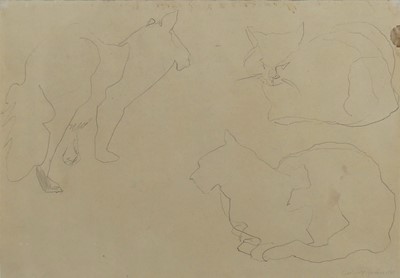 Lot 281 - Gertrude Hermes OBE RA (1901-1983) - Study of...