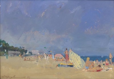 Lot 374 - Geoffrey Burrows (1934-2023) - Day at the...