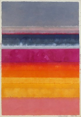 Lot 288 - John Eaves (b.1929) - Crimson Horizon,...