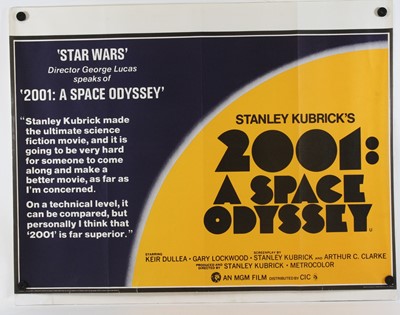 Lot 1078 - 2001 A Space Odyssey, 1978 re-release, UK quad...