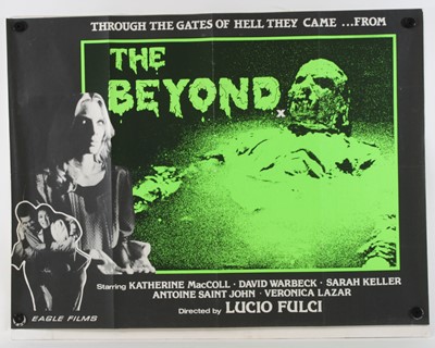 Lot 1080 - The Beyond, 1981, UK quad poster, starring...
