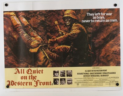 Lot 1082 - All Quiet on the Western Front, 1979, UK quad...
